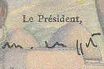 M. de Coppet signature