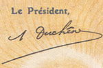 Albert Duchene signature