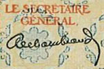 Edmound Archambaud signature