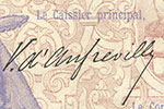 Victor d'Anfreville signature