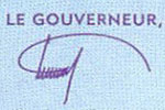 Abbas Mahamat Tolli signature