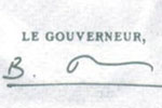 Charles Konan Banny signature