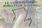 François de la Motte Ango de Flers signature