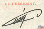 Gaston Cusin signature
