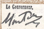 Marie Henri Ferdinand August Montchamp signature